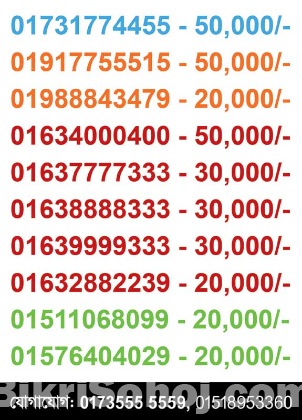 Buy VIP SIM Number BD Exclusive & Easy Memorable Numbers